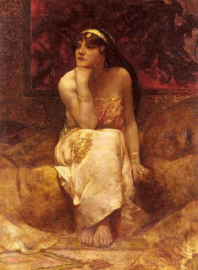Jean-Joseph Benjamin-Constant Queen Herodiade oil painting image